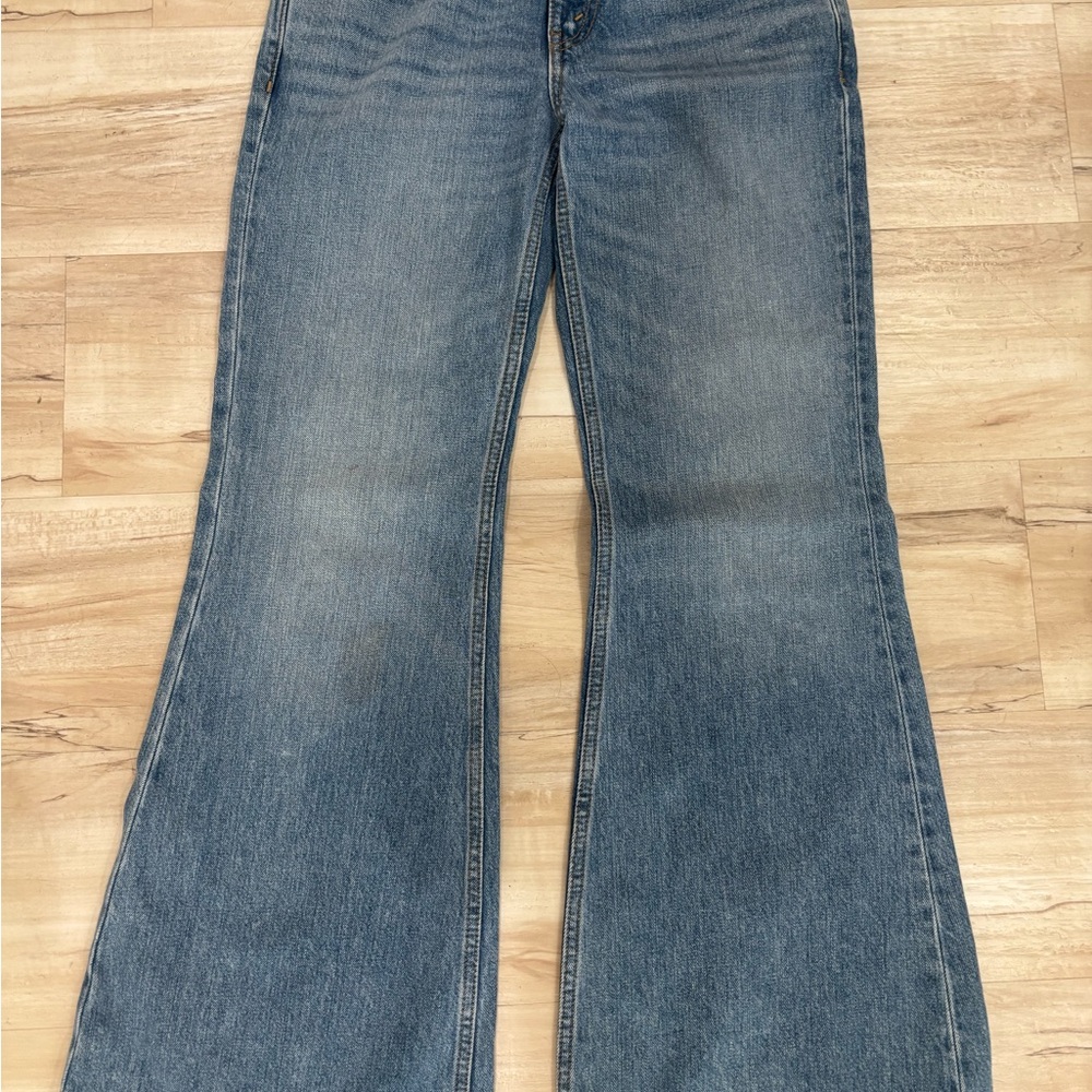 Re/Done Blue Flare Women's Jeans